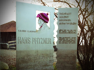 Denkmal für den Komponisten Hans Pfitzner in Schondorf am Ammersee. 