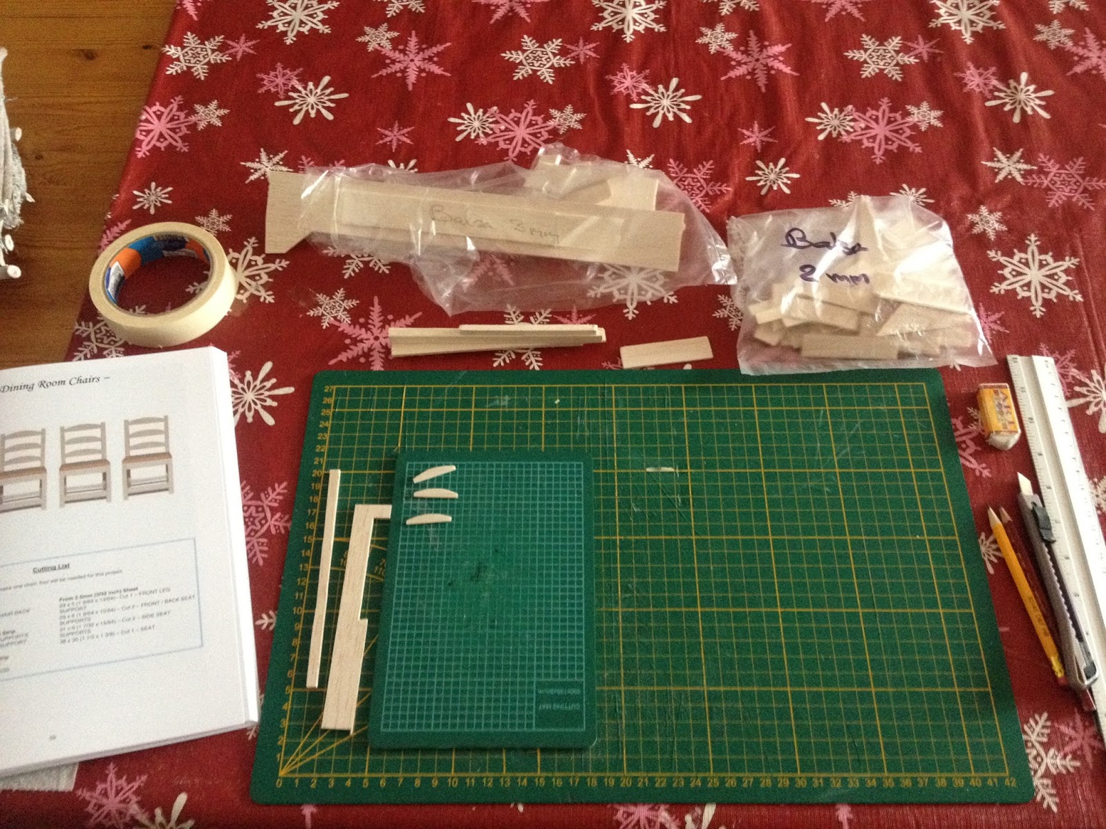 Avana's Mini World Matching kitchen chairs