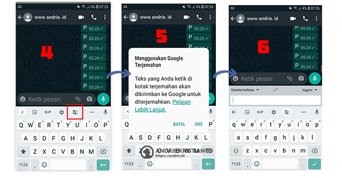 Setting Google Keyboard 3 - Aplikasi Penerjemah Dari Google Otomatis