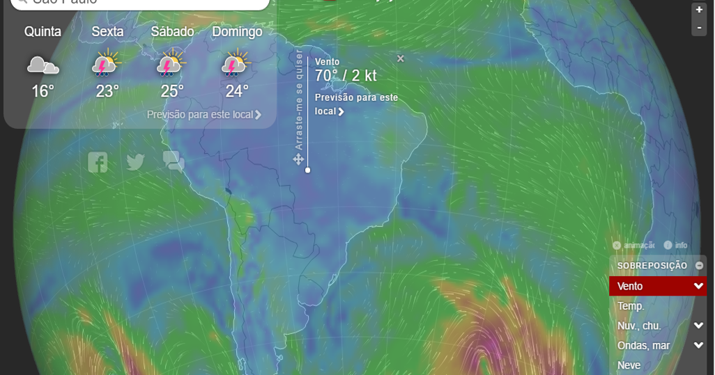 Informática na Educação Mapa de Clima em Tempo Real Geografia