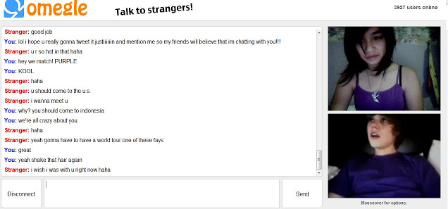 Justin Bieber Omegle Şowh