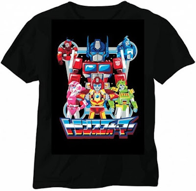 San Diego Comic-Con 2016 Exclusive Transformers The Animated Movie 30th Anniversary T-Shirts by Hyperactive Monkey & Nice Kicks - Autobots & Decepticons