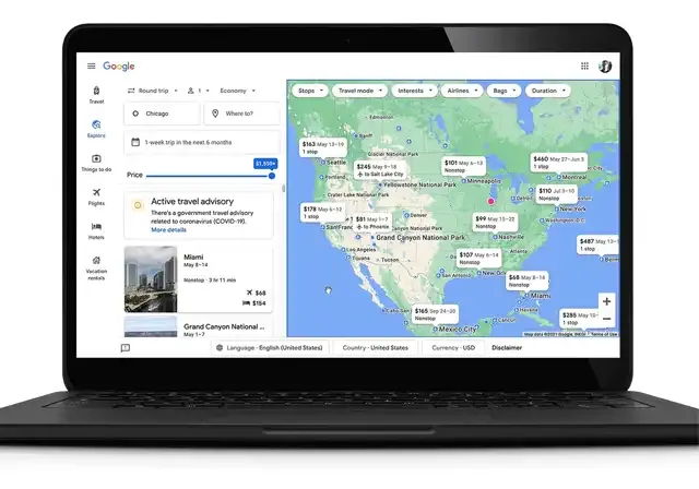 تضيف Google معلومات متعلقة بـ COVID-19 لعمليات البحث عن السفر