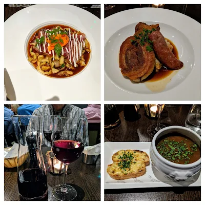 Where to eat in Limerick City Ireland: Dinner at French Table