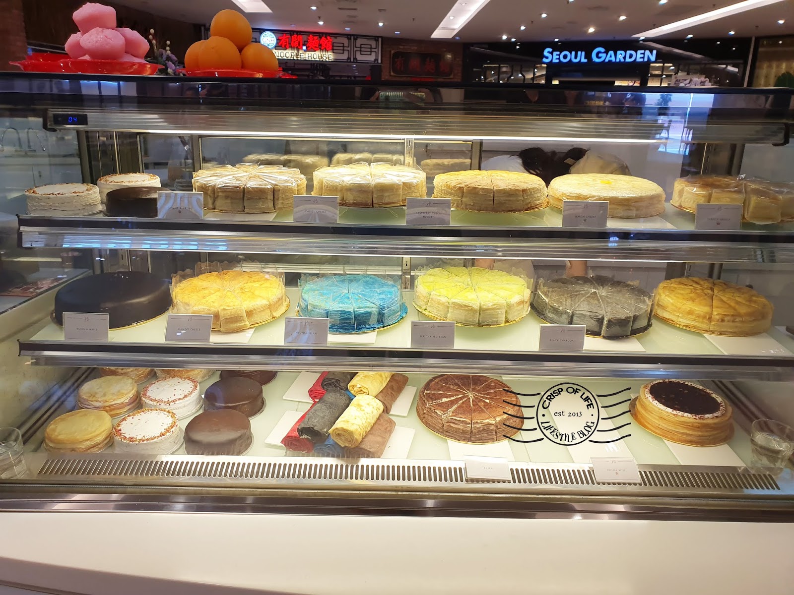 HB Dessert Mille Crepe Queensbay Mall, Penang Crisp of Life