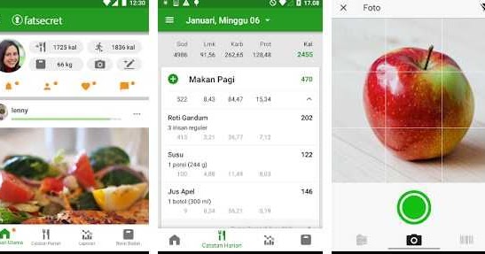 Aplikasi diet bahasa indonesia