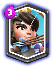 Carta da Princesa de Clash Royale - Cards Wiki