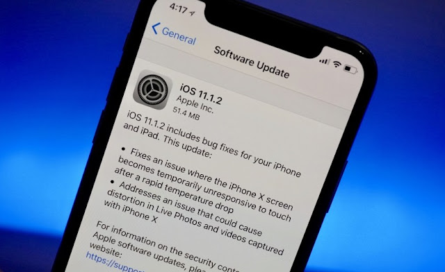 Perbaikan iPhone X, Apple Luncurkan Update iOS 11.1.2