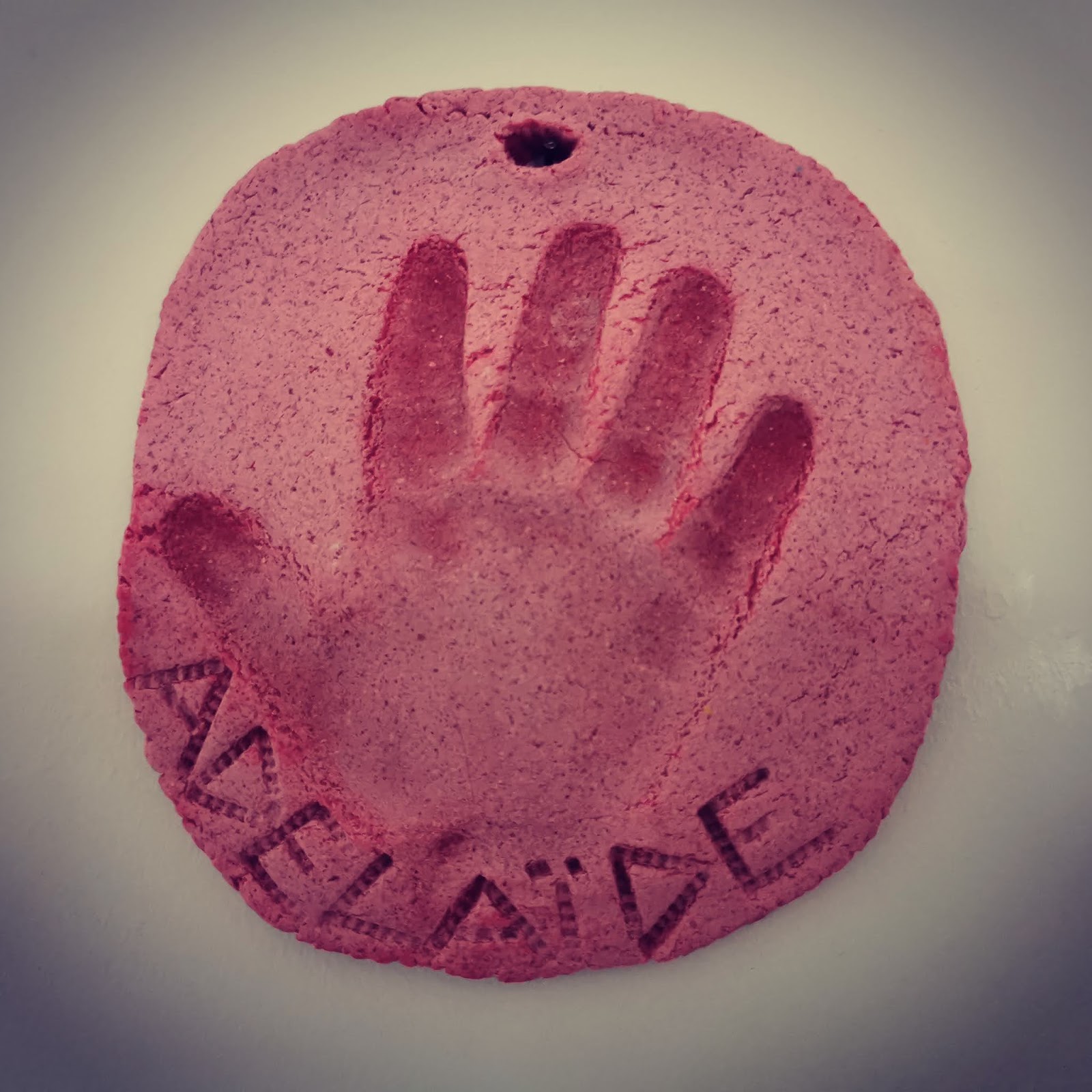 WONDERMAMME Empreintes de mains en pâte à sel