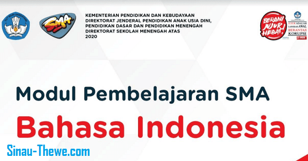 E Modul Bahasa Indonesia Kelas Xi Sma Tahun 2020 2021 Sinau Thewe Com