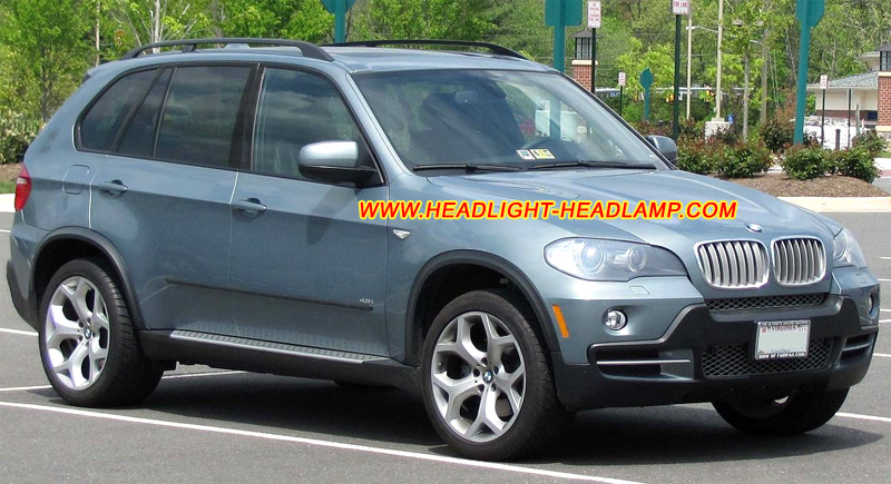 Headlight Headlamp Parts: 2006-2013 BMW X5 E70 Headlight Lens Cover