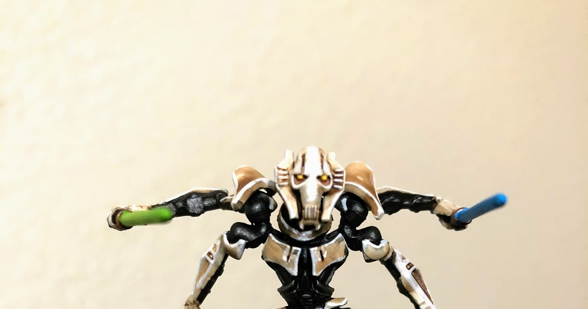 Painting Poorly Star Wars Legion General Grievous