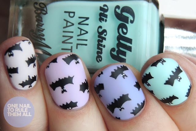 One Nail To Rule Them All: Barry M - Pastel Halloween Bats