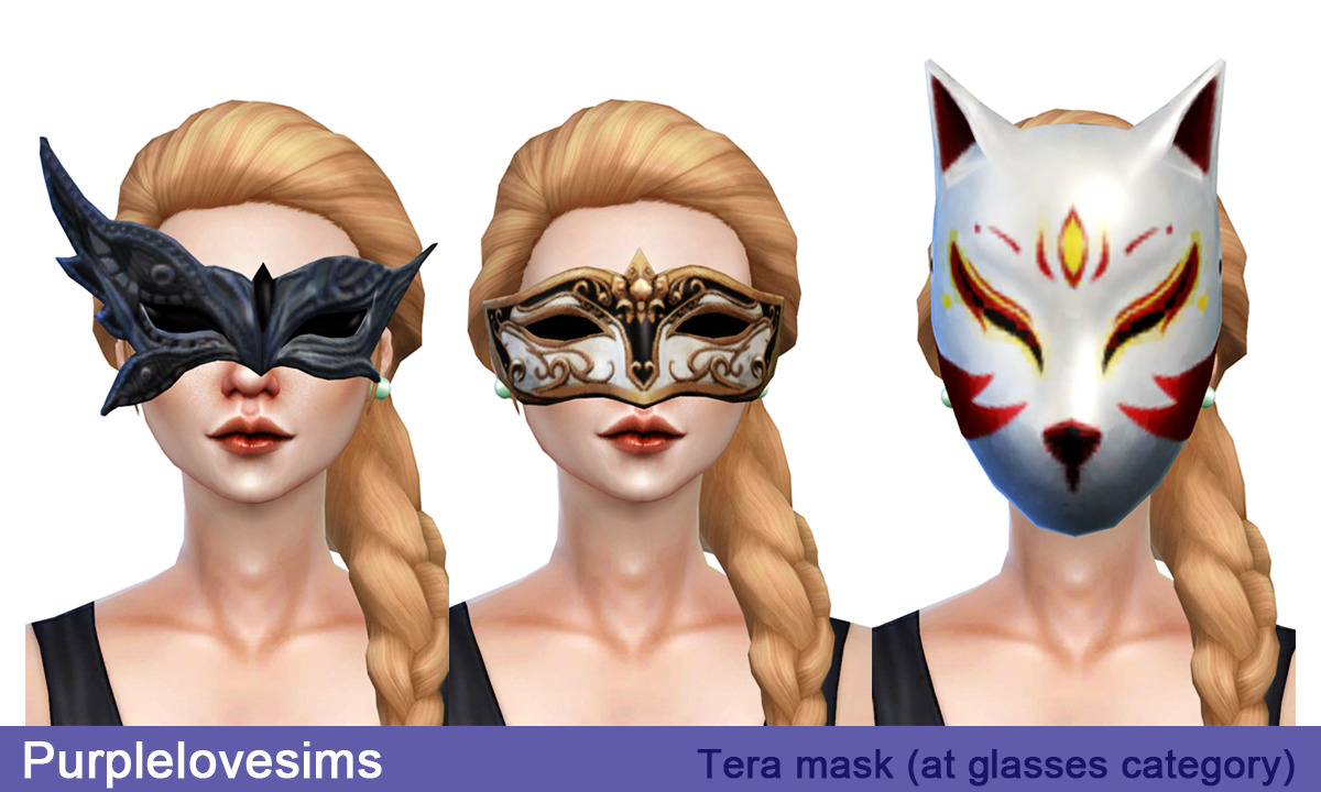 Mask Accessories The Sims 4 _ P1 SIMS4 Clove share Asia Tổng hợp