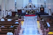 Paroki Hati Tersuci Maria Katedral Manado Tahbisan 8 Imam Baru