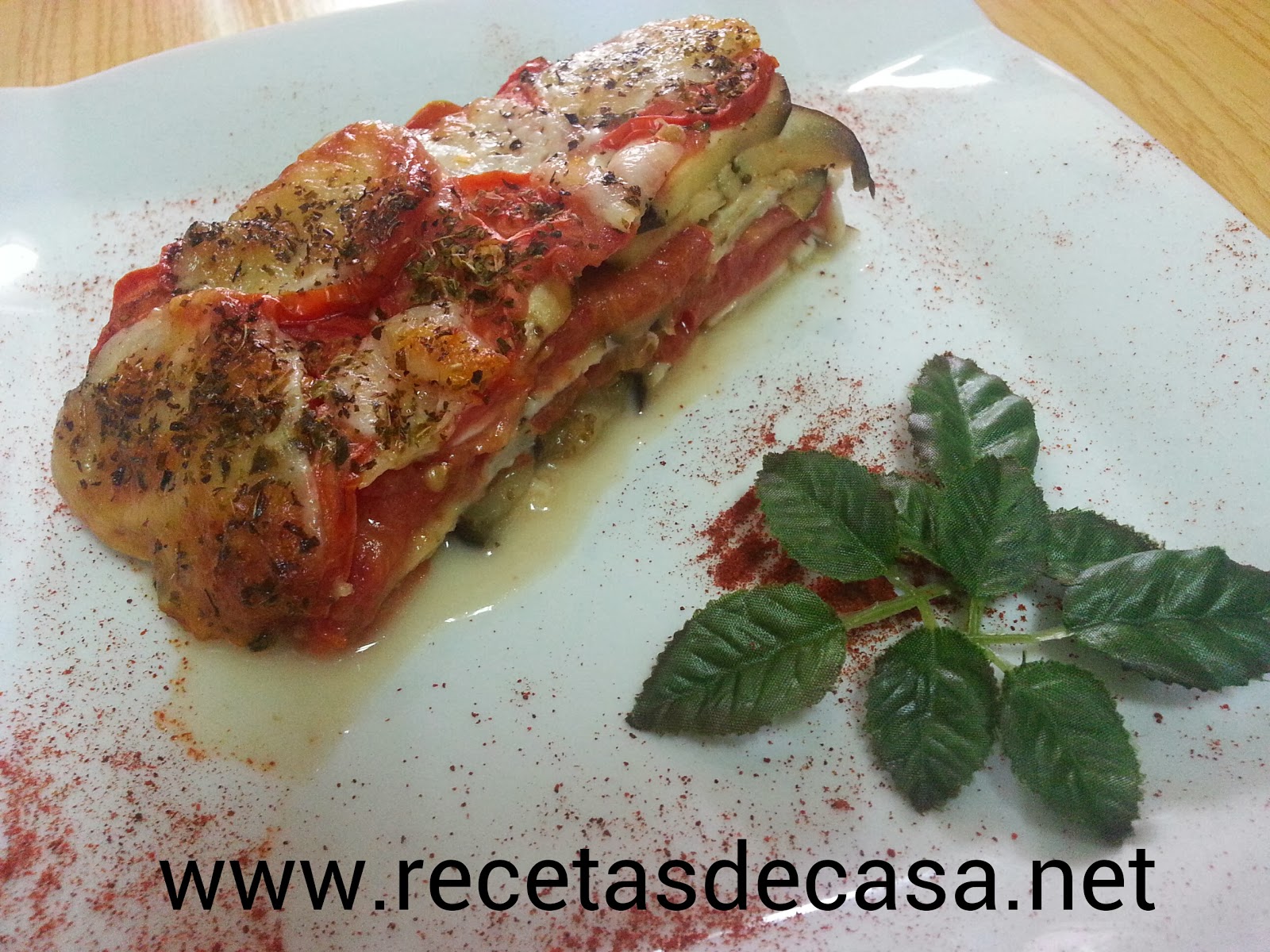 Lasaña de berenjenas