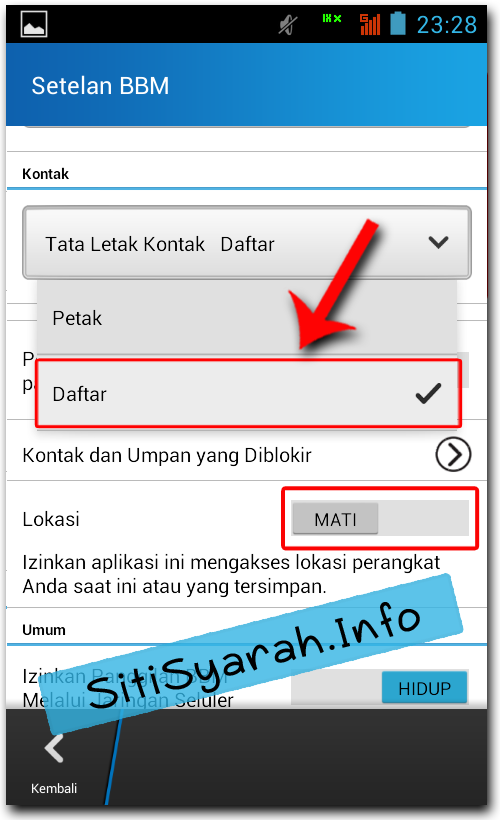 Mempercepat BBM Android