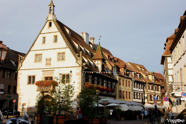 Il bel centro storico di Obernai