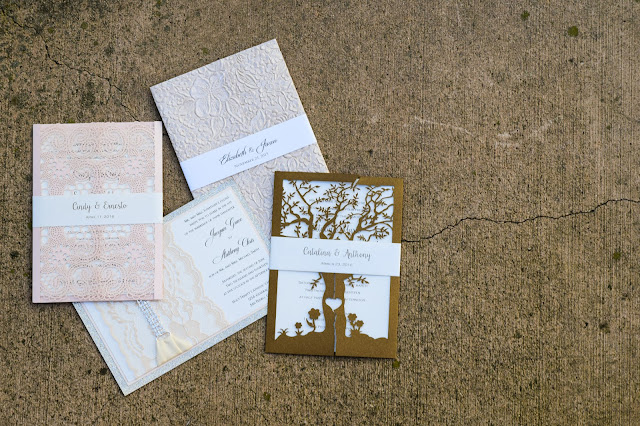 Lace Inspired Wedding Invitations
