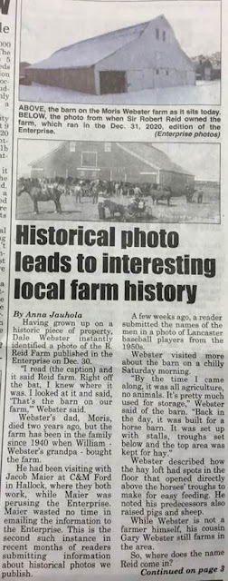 Historical Photo leads to interesting local farm history https://www.kittsonarea.com/2021/02/12/historical-photo-leads-to-interesting-local-farm-history/