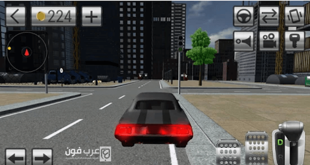 لعبة Driving car simulator