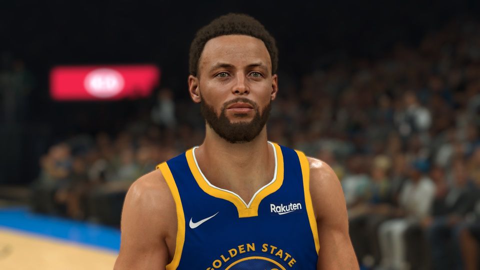 NBA 2K21 Stephen Curry Cyberface and Body Model by MRK326