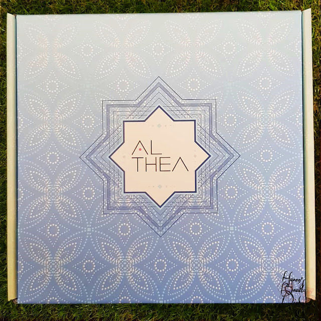 Monthly Project; #19 Unboxing : Althea 2018 Raya Edition; calming blue