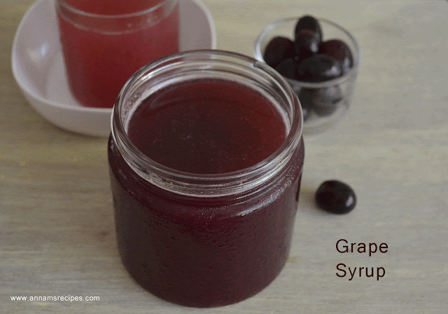 Grape syrup / Home made grape squash Grape syrup / Home made grape squash