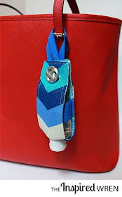 hand sanitiser pouch pattern