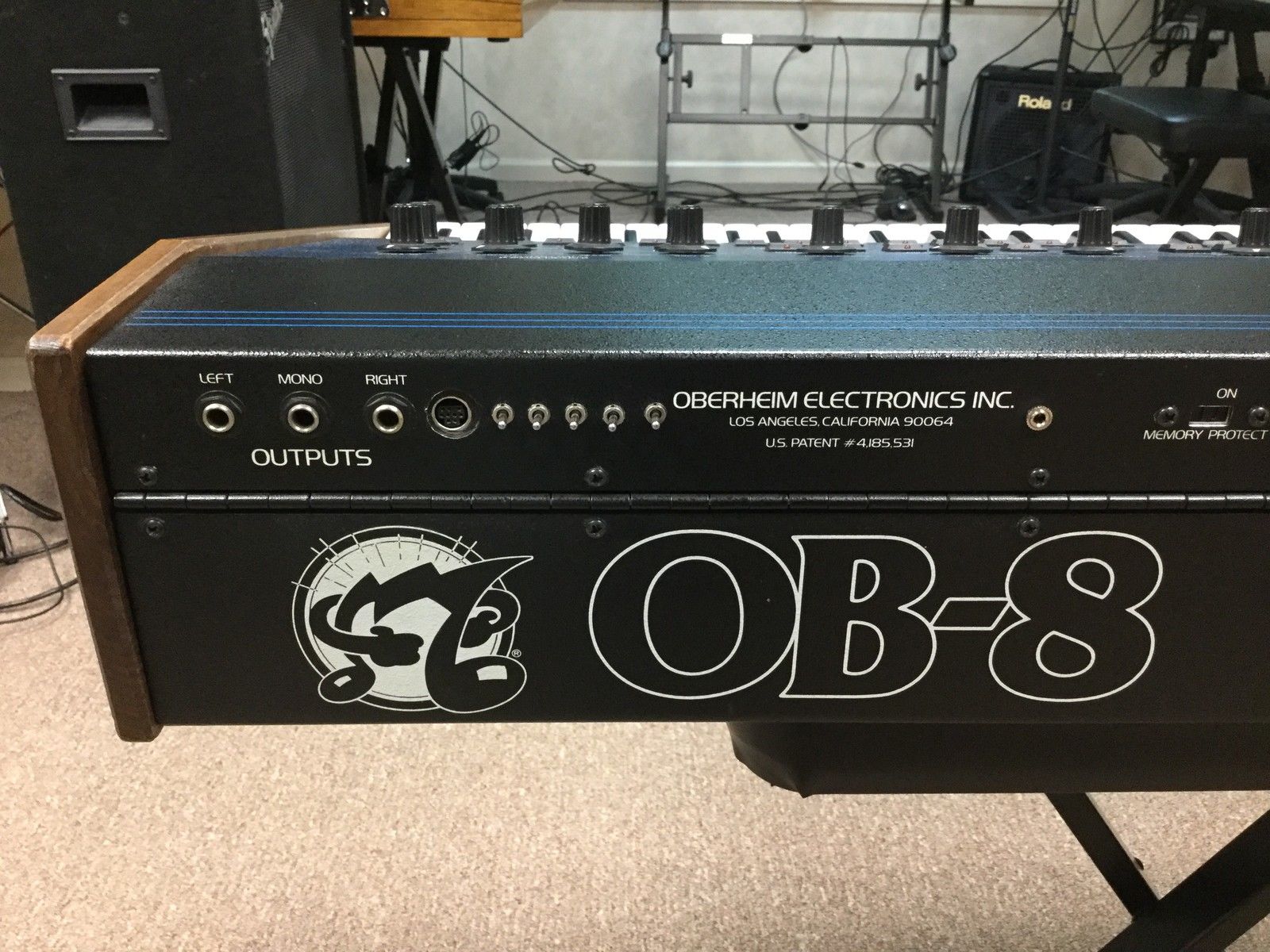 MATRIXSYNTH: Oberheim OB 8 with Midi & Aftertouch
