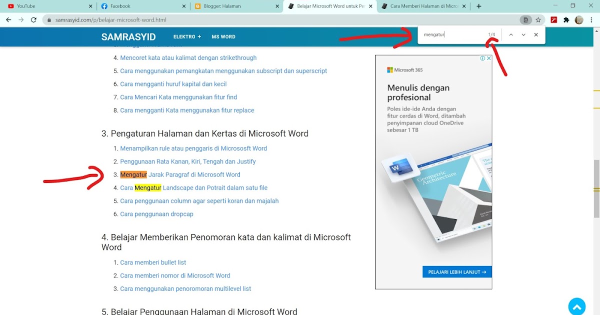 Belajar Microsoft Word Untuk Pemula Lengkap Dengan Video Samrasyid