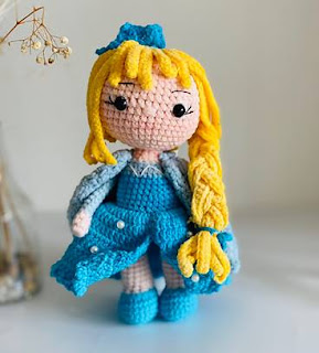 PATRON GRATIS ELSA | FROZEN AMIGURUMI 46025