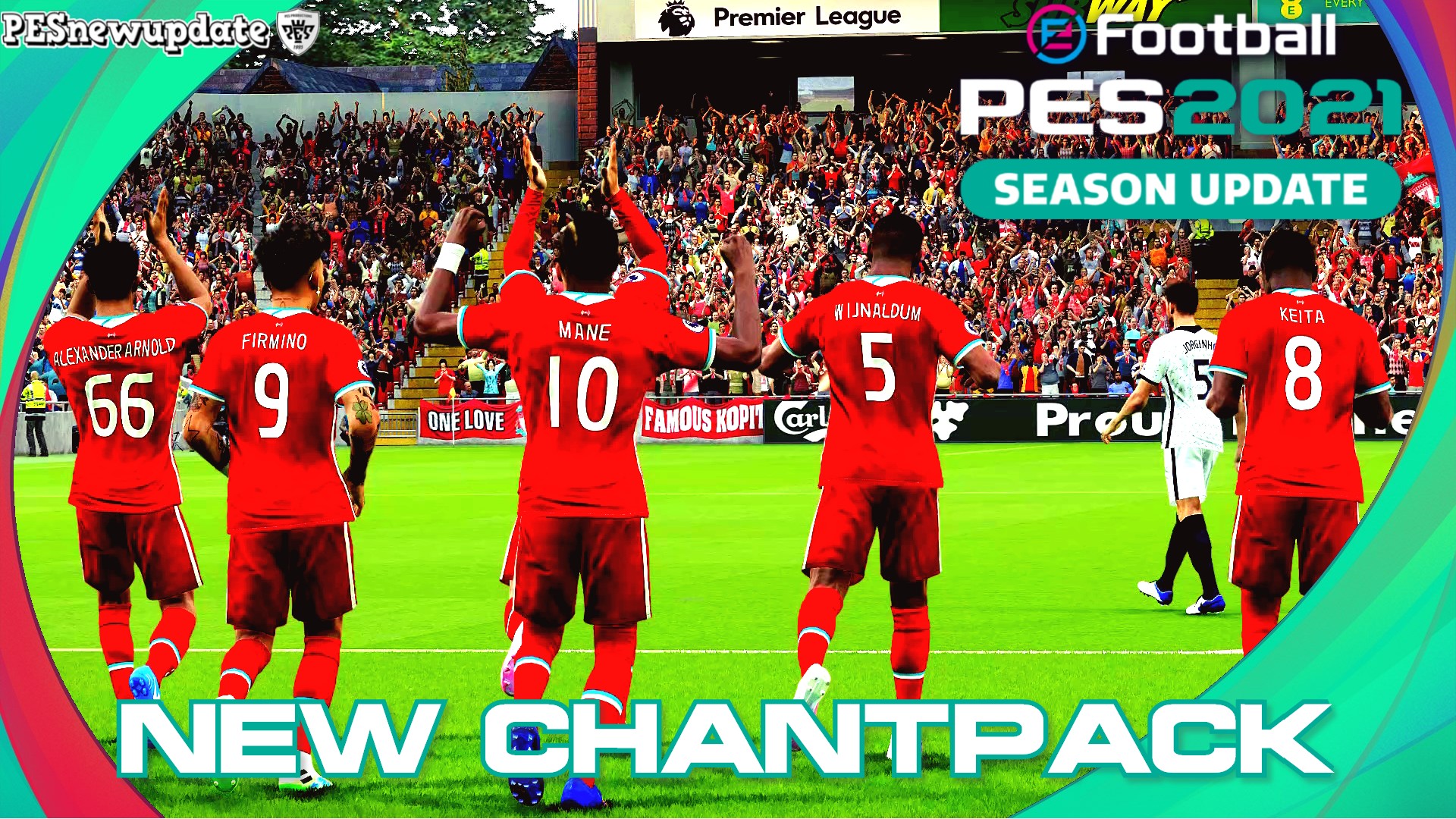 Chants Pack là một addon thú vị cho PES, giúp tạo ra những tiếng hò reo đặc trưng của các đội bóng trong trò chơi. Hãy xem ảnh liên quan đến Chants Pack và đón nhận những trận đấu đầy khí thế nhất với những tiếng hòa quyện nổi bật.