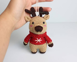 PATRON GRATIS RENO AMIGURUMI 47675 🦌