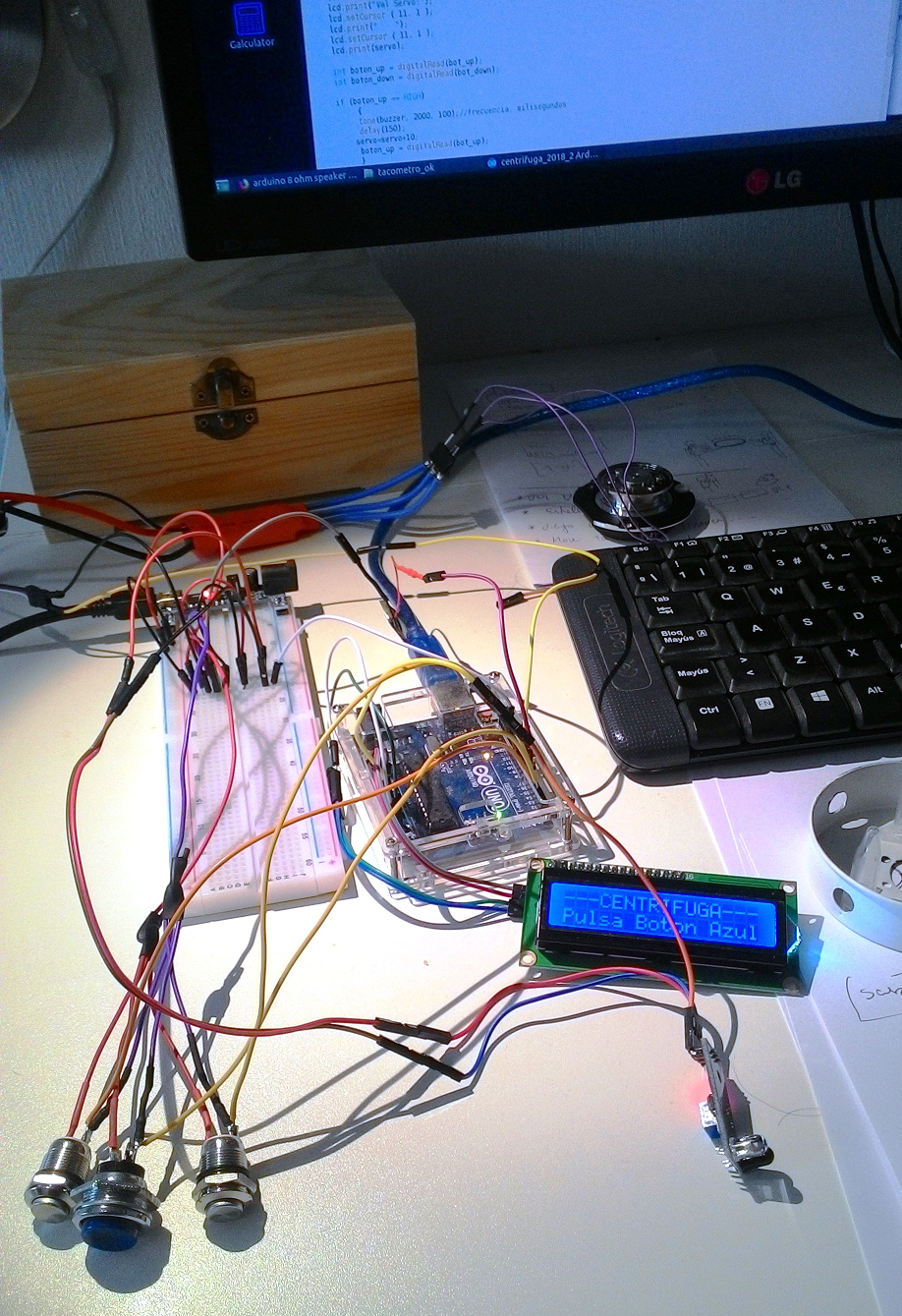 Espinyagui: Arduino DIY centrifuge