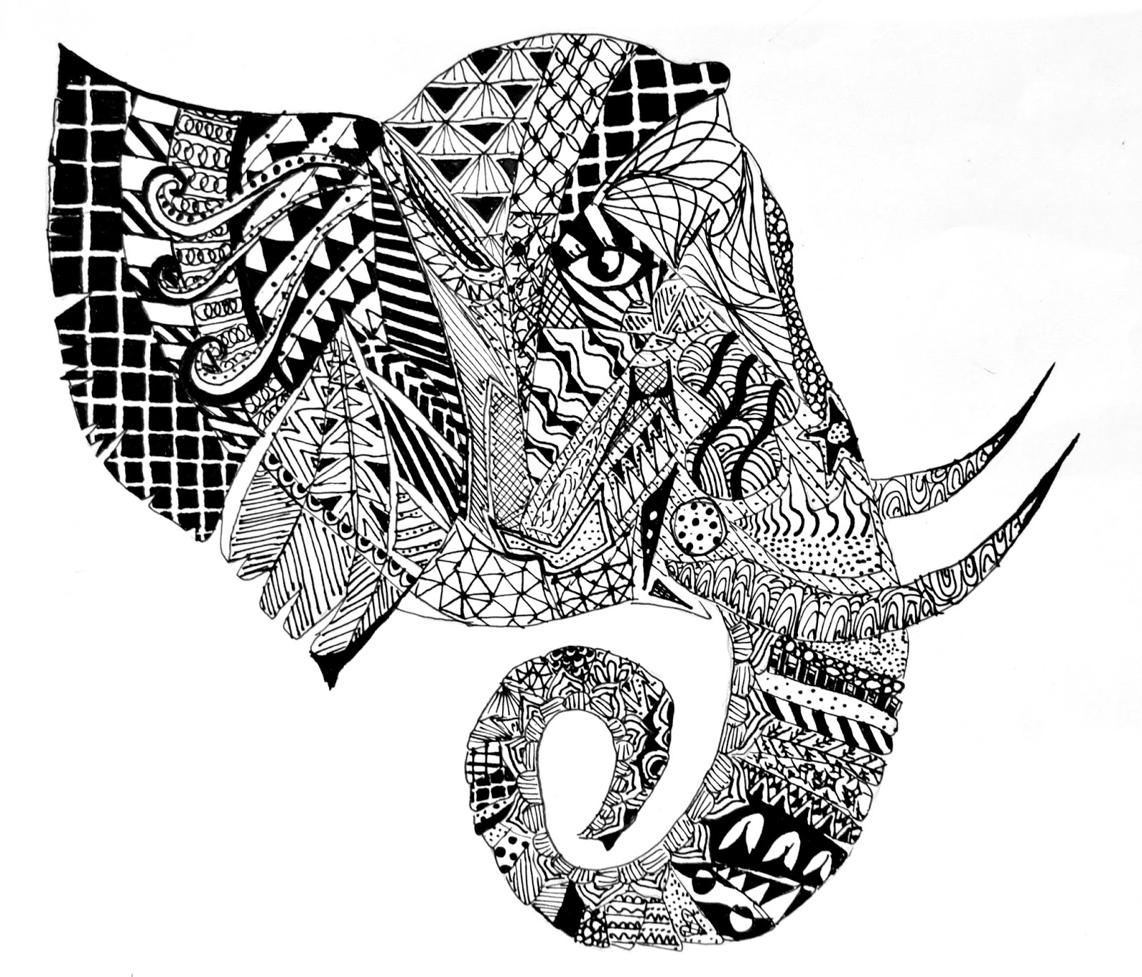 7th grade zentangle animals lessons from the k 12 art room zentangle animals