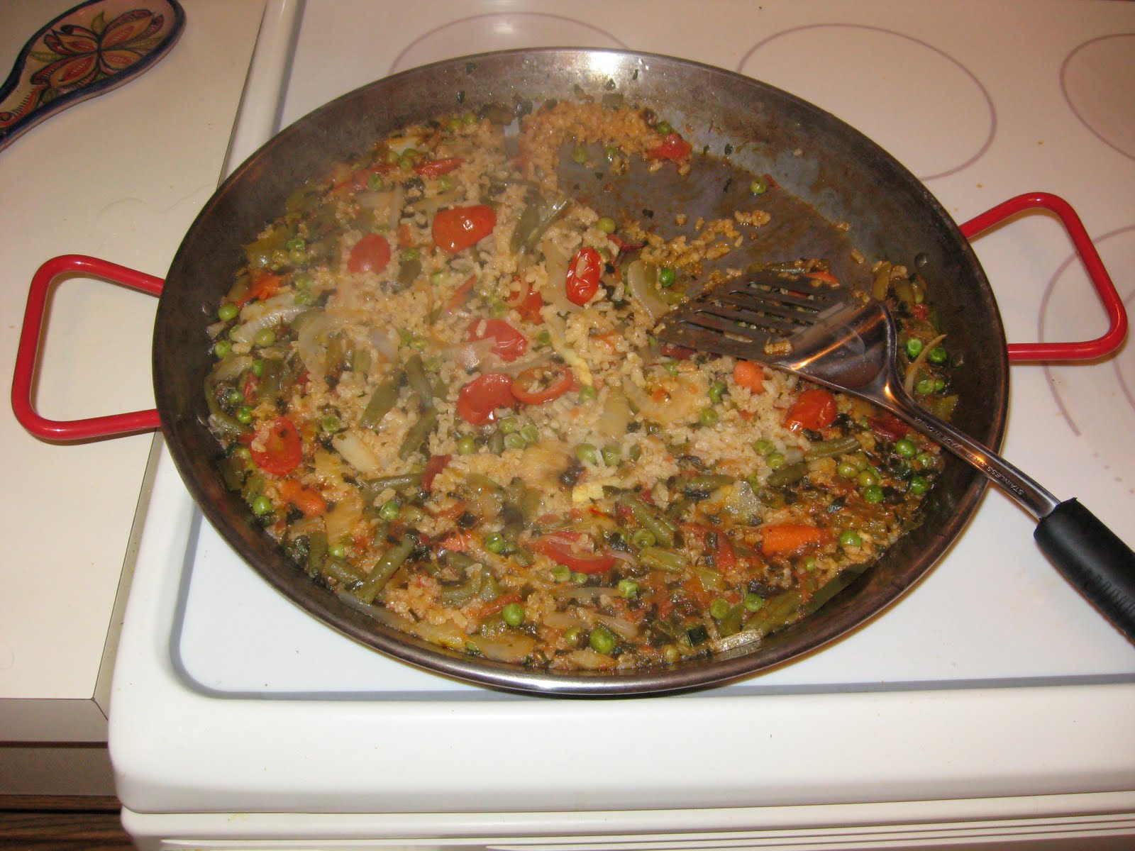 The pursuit of yummy food Leftover paella