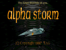 Alpha Storm DOS title