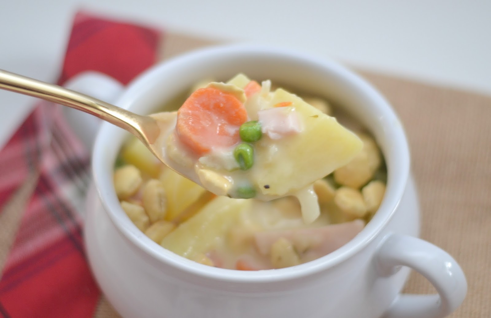 Leftover Turkey Pot Pie Soup Building Our Story