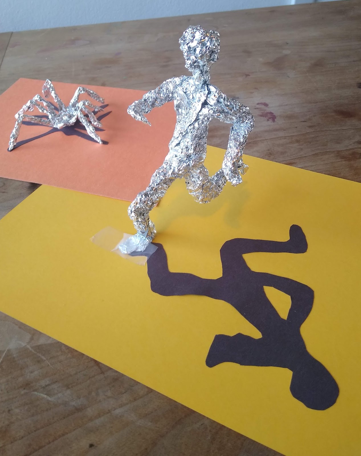 3D Foil Shadow Art Pandemic Art