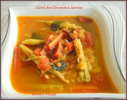 drumstick cooker carrot pressure sambar enjoy