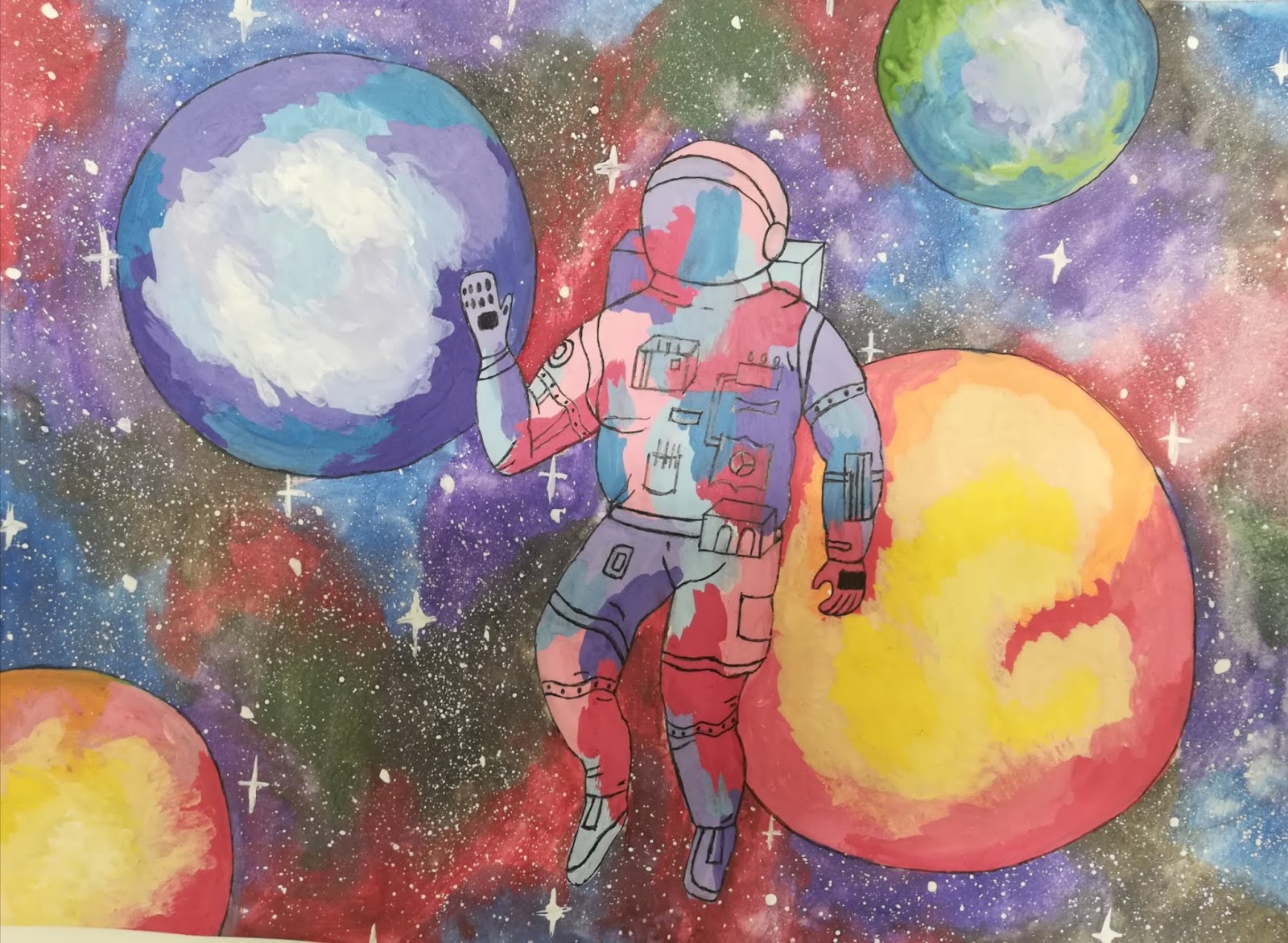 Этот загадочный космос рисунки. Человек в космосе рисунок. Космос рисунок гуашью. Космос рисунок карандашом цветным. Рисунки космоса и человек гуашью.