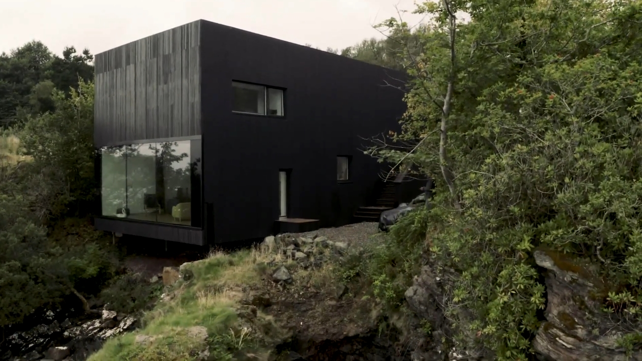 11 Photos vs. Black House on Isle of Skye In Scotland vs. Modernity Interior Design Tour