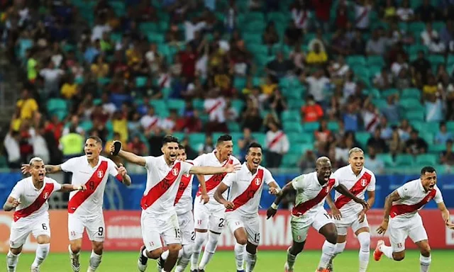 Perú derrotó 5-4 a Uruguay 