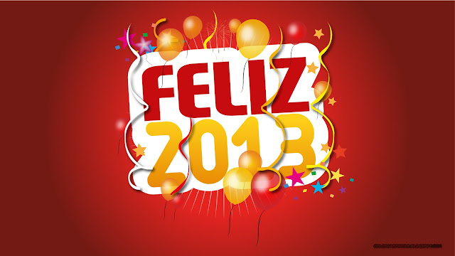 Feliz Año 2013 Imagen para Fondo de Pantalla