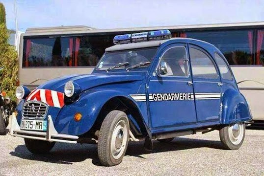 French Police Car