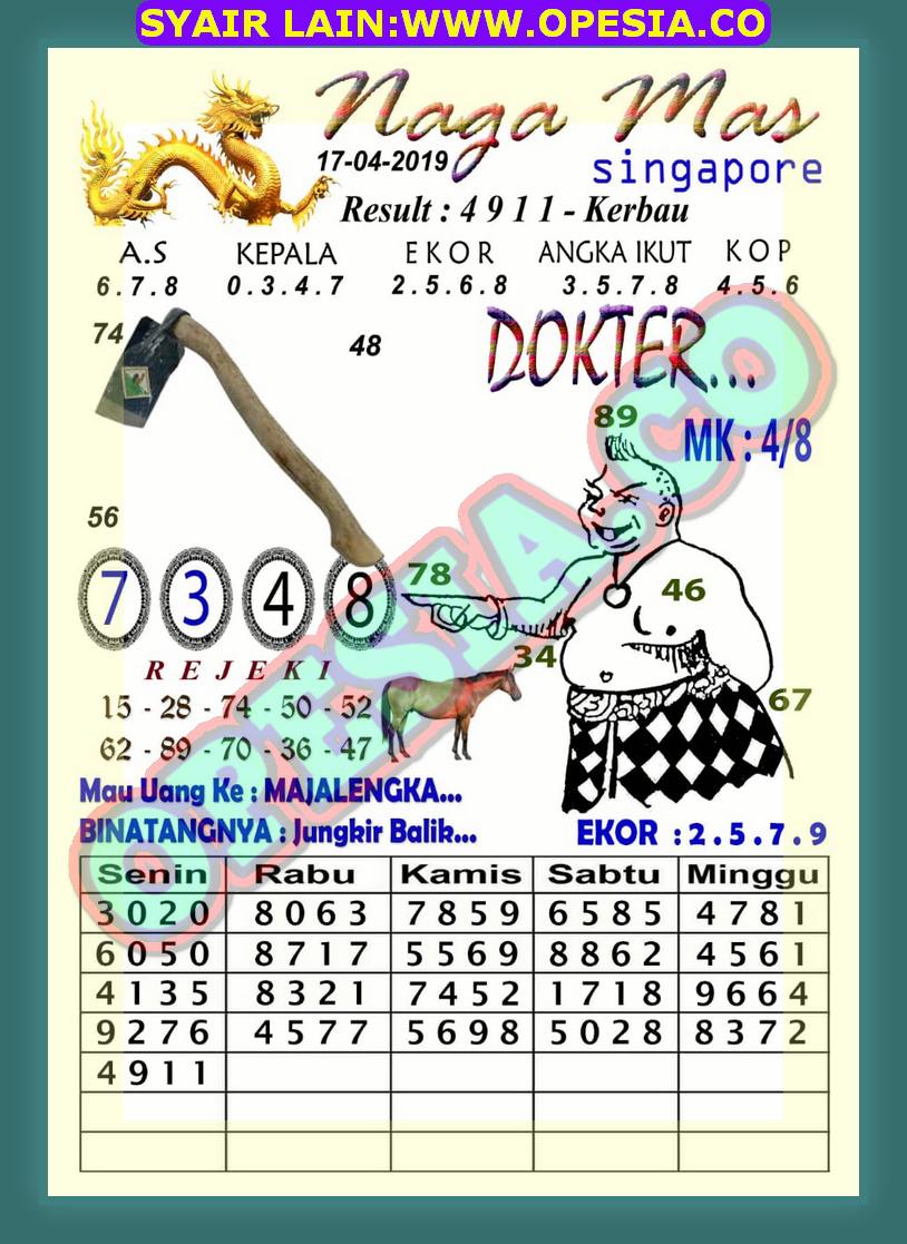 1 New Message Forum Syair Sgp Rabu 17 April 2019 Forum Syair Togel Hongkong Singapura Sydney