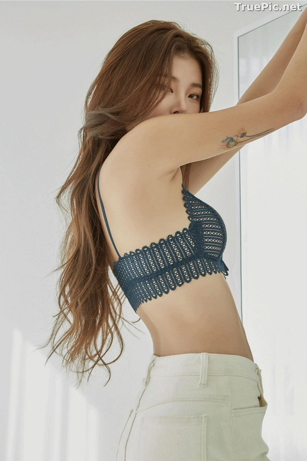 Image Korean Fashion Model – Da Yomi (다요미) – Lountess Spring Lingerie #3 - TruePic.net - Picture-61