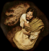 Resultado de imagen para Jesús orante, en contacto con el Padre.