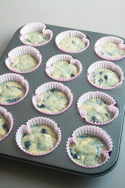 Muffin ai mirtilli, la ricetta senza burro e senza lattosio